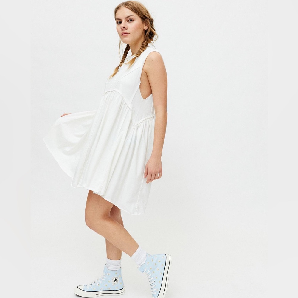 Urban Outfitters Stevie Babydoll T-Shirt Mini Dress